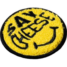 MAGMOJI Badge Say Cheese Logo badge for mobile L_MM_SC