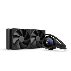 NZXT Kraken Plus 240, All-in-one liquid cooler, 12 cm, Black