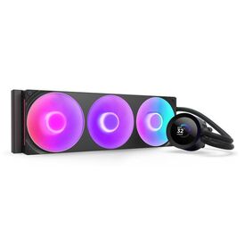 NZXT Kraken Plus 360 RGB, All-in-one liquid cooler,  Black