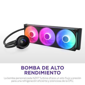 NZXT Kraken Plus 360 RGB, All-in-one liquid cooler,  Black