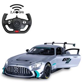 JAMARA Mercedes-AMG GT2 1:14 silver 2,4GHz manual door