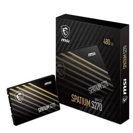 MSI SPATIUM S270 SSD 480 GB internal 2.5 SATA S78440E350P83