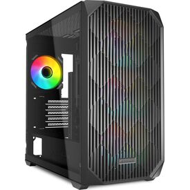 Sharkoon MK3 RGB, Micro Tower, PC, Black 4044951041749