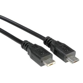Roline / USB cable / Micro-USB Type A (M) to Micro-U | 11.02.8753