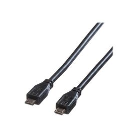 Roline / USB cable / Micro-USB Type A (M) to Micro-U | 11.02.8753