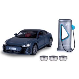 Audi RS e-tron GT Diecast 1:36 grey incl. Button cells 402606