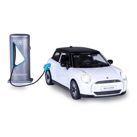 JAMARA BMW Mini Cooper Diecast 1:28 white incl. Button cells