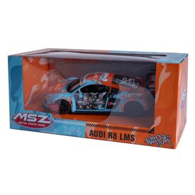 Jamara Audi R8 LMS Diecast 1:24 blue incl. Button cells 402605
