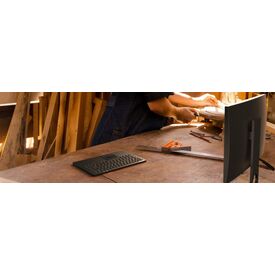 KeySonic KSK-5230 IN (UK) black, Mini, Wired, USB, QWERTY, Black