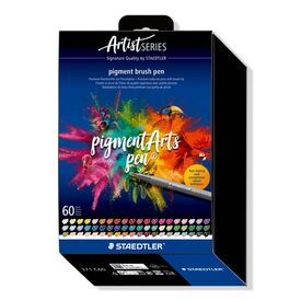 STAEDTLER pigment brush pen 371 India ink pen with brush tip  371C60