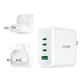 j5create JUP4370EF-N / Power adapter / 70 Watt / PD 2.0, PD 3.0,