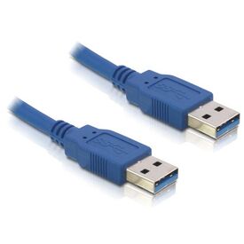 Delock / USB cable / USB Type A (M) to USB Type A (M) / U | 83121