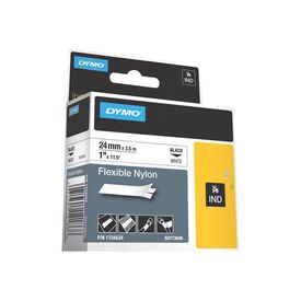 DYMO RhinoPRO Flexible Nylon / Nylon / black on white / | 1734524
