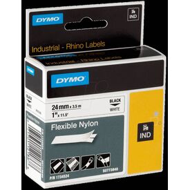 DYMO RhinoPRO Flexible Nylon / Nylon / black on white / | 1734524