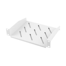 Lanberg AK-1012-S / Rack shelf / Grey / 20 kg / 25.4 cm (10") / 1