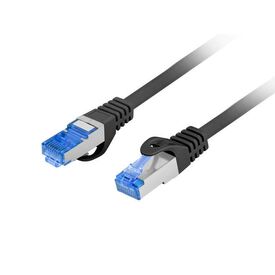 Lanberg PCF6A-10CC-1000-BK / 10 m / Cat6a / S/FTP (S-STP) / RJ-45