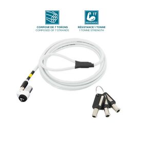 Mobilis Slim Rotating Security Lock Key / Security cable | 001325