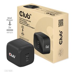 Club 3D CAC-1909 / Power adapter / PPS and GaN techn | CAC-1909EU