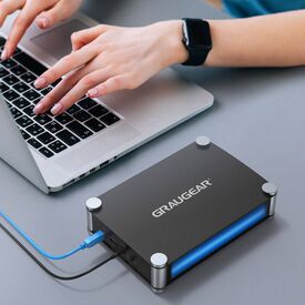 GRAUGEAR G-5251 / 1 / 5.25" / Serial ATA / Black / USB Type-B