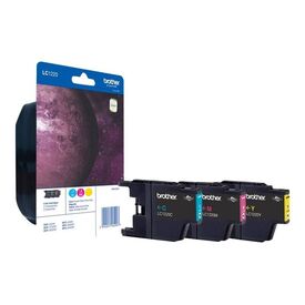 Brother LC1220RBWBP / Yellow, cyan, magenta / original / blister