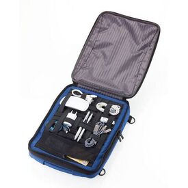 TROIKA SAFTSACK / City backpack / Blue / Monochromatic | RUC71/DB