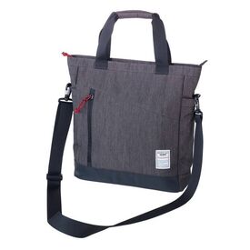 TROIKA BBG52/GY / Unisex / Shoulder bag / Zipper / Grey / Monochr