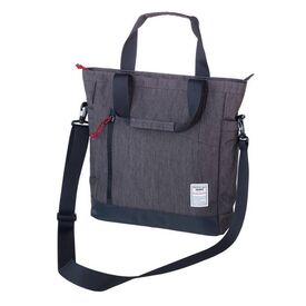 TROIKA BBG52/GY / Unisex / Shoulder bag / Zipper / Grey / Monochr
