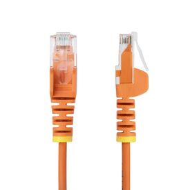 StarTech.com 5m Orange Slim CAT6 Ethernet Cable, Sna | N6PAT5MORS