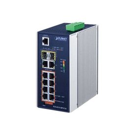 PLANET IGS-4215-8P2T2S / Switch / Managed / 8 x 10/100/1000 (PoE+