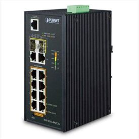PLANET IGS-4215-8P2T2S / Switch / Managed / 8 x 10/100/1000 (PoE+