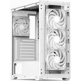 AeroCool Case ATX - D502A White, Addressable RGB