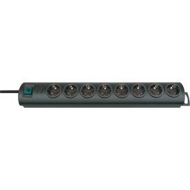 Brennenstuhl PrimeraLine 8 AC outlet(s) Black 2 m 1153300128