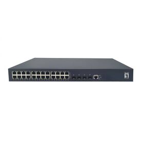 LevelOne 28-Port L3 Lite Managed Gigabit PoE Switch,