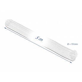 Delock / Cable management sleeve / 19 mm diameter with ho | 20817