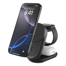 Belkin UltraCharge / Wireless charging stand / 3-in- | WIZ037KQBK
