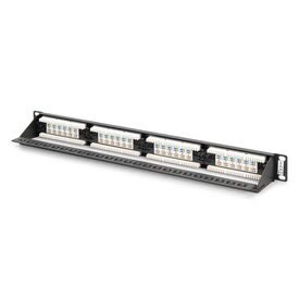 DIGITUS / Patch panel / class E / rack mountable / | DN-91624U-CR
