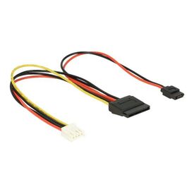 DeLOCK Power adapter 4 PIN internal power (R) to SATA 84932