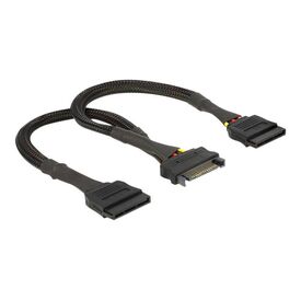 Delock Power cable SATA power (M) to SATA power (F) 25 60135