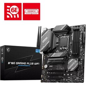MSI B760 GAMING PLUS WIFI Motherboard ATX LGA1700 7D98007R