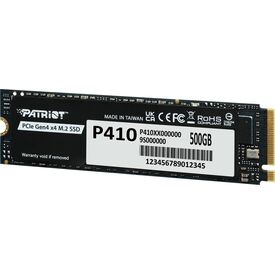 PATRIOT P410 SSD, PCIe 4.0 M.2 2280  500GB P410P500GM28H