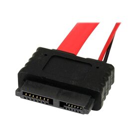 StarTech.com 20in Slimline SATA to SATA with LP4 SLSATAF20