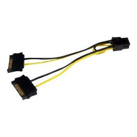 StarTech.com 6in SATA Power to 6 Pin PCI Express SATPCIEXADAP