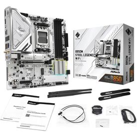 ASRock B850M STEEL LEGEND WIFI Motherboard 90MXBS20A0UAYZ