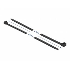 Delock Cable tie UVresistant 61 cm black (pack of 19562
