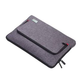 Troika Mon Carry Laptop Sleeve Bag Grey  for Laptops, and Tablets
