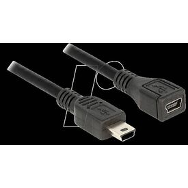 Delock / USB cable / mini-USB Type B (M) to mini-USB Type | 82667