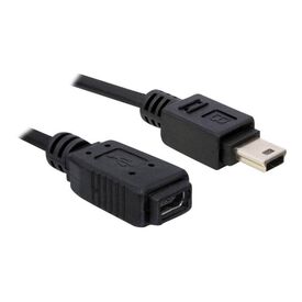 Delock / USB cable / mini-USB Type B (M) to mini-USB Type | 82667