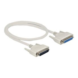 Delock / Serial extension cable / DB-25 (M) screwable to  | 86907