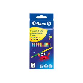 Pelikan Bicolor / Twin-tip coloured pencil / soft / asso | 700146