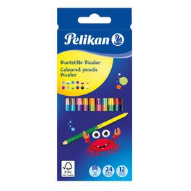 Pelikan Bicolor / Twin-tip coloured pencil / soft / asso | 700146